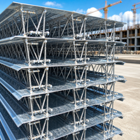 TD2 90 Barre de treillis en acier galvanisé écologique pour la construction de bâtiments verts, systèmes de murs et de planchers, recyclable et renforcé