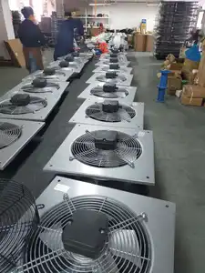 400mm 220v Square-plate Manufacturer hot industrial fan kitchen exhaust fan high temperature fan