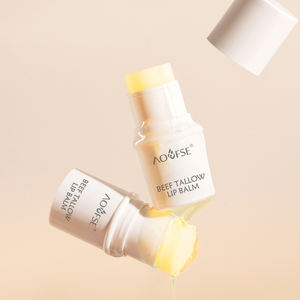 Baume à lèvres hydratant et blanchissant, baume à lèvres vegan, marque privée, bâton de baume à lèvres pour le suif de bœuf - Product Image 1