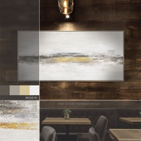 Vente en gros Décoration murale pour la maison Art moderne abstrait peint à la main Peinture acrylique sur toile