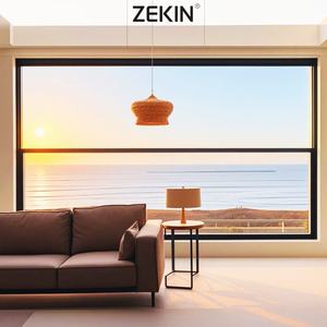 ZEKIN Fenêtre électrique à levage direct usine, <span class=keywords><strong>prix</strong></span> compétitif, en aluminium, vitrage Low-e, fenêtres coulissantes intelligentes pour maisons, fenêtre à double battant - Product Image 1