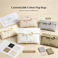 Sac en coton anti-poussière pour emballage de cadeaux de mariage, impression de logo personnalisé, vente en gros, fermeture à ruban, réutilisable