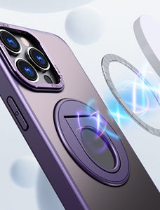 Nouveau Design Charge 2 In1 Tough Magnetic Ring Holder Cell Phone Case Pour <span class=keywords><strong>iPhpne</strong></span> X Xs max 11 <span class=keywords><strong>12</strong></span> 13 14 15 Pro Max Cover - Product Image 2