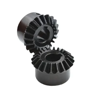 Custom CNC Machining Worm Gear Shaft Helical Tooth New Hobbing 6-Month Warranty-Differential Bevel Gears Pinion Bevel Gears