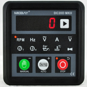 ชุดควบคุมเครื่องกำเนิดไฟฟ้า Mebay Dc20d Mkii พร้อมระบบสตาร์ทและหยุดอัตโนมัติ และคุณสมบัติป้องกัน สำหรับเครื่องยนต์ดีเซล - Product Image 5