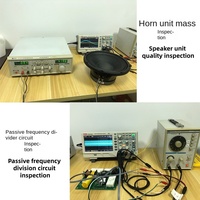 Equipo de Sonido para Actuaciones en Bares y Salones de Baile, Altavoz de Línea Principal de Plástico Dual de 8 Pulgadas, Garantía de 3 Años