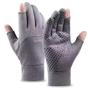 Gants de sport d'<span class=keywords><strong>hiver</strong></span> personnalisés, fins, légers, thermiques, tricotés, pour la course à pied et le cyclisme par temps froid, vente en gros - Product Image 3