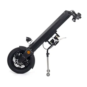 Kit de conversion de fauteuil roulant hybride, trotteur de scooter de mobilité pour personne âgée, aide à la marche, batterie au lithium de vélo à main