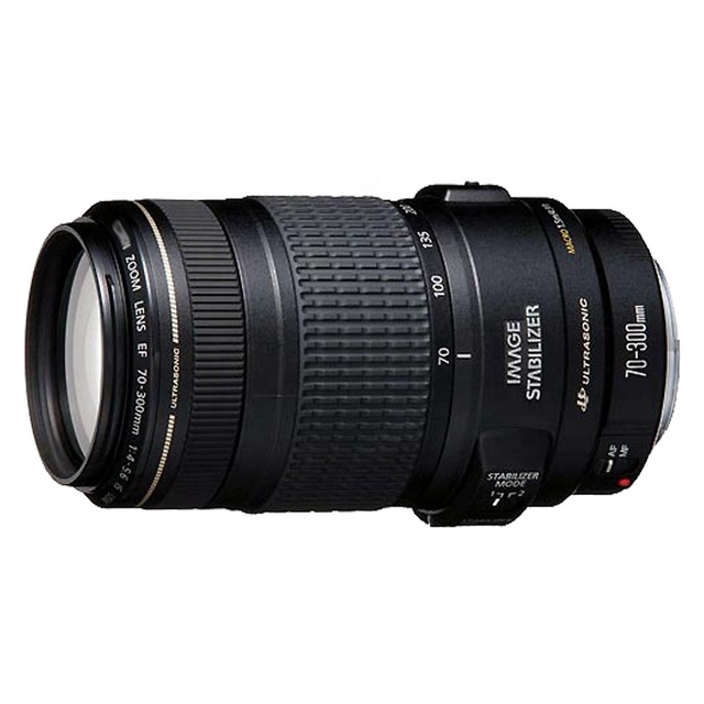 DF Wholesale Used Original Zoom Lens EF 70-300 F4-5.6 IS USM Image Stabilization Full Frame SLR Camera Lens