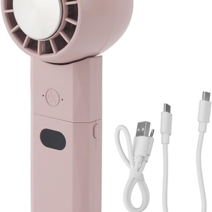 Ventilateur de poche rechargeable avec logo personnalisé, 4000 mAh, mini ventilateur de refroidissement portable avec batterie externe pour les voyages, la maison et le bureau - Product Image 2