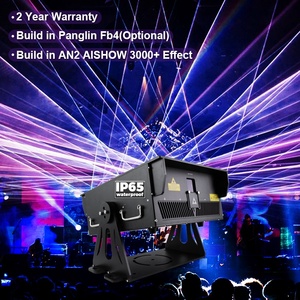 Fontana impermeabile Ip65 <span class=keywords><strong>effetto</strong></span> Lezer per esterni 40 50 60 80 100 W Watt pubblicità cielo animazione Full Color Rgb Ilda luce Laser - Product Image 1