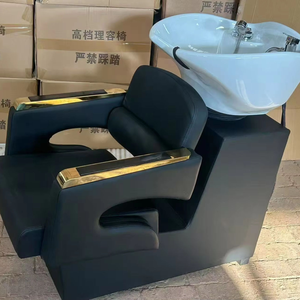 Backwash Unit, Salon Furniture, Barber Shop Shampoo Chair, Lay Down Shampoo Bed - Product Image 2