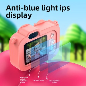 Fotocamera per Bambini 1080P HD, Design Antiurto con Schermo da 2.0", Materiale ABS, Regalo di Compleanno, Stile Cartone Animato - Product Image 4