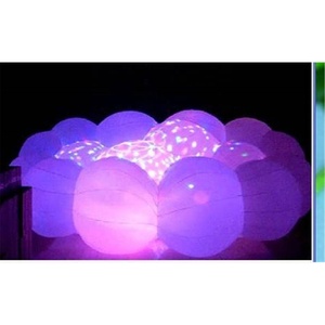 Trang Trí Sân Khấu Âm Nhạc Đèn Chiếu Sáng Đám Mây Thổi Lên Treo Đám Mây Bơm Hơi Với Đèn LED - Product Image 2