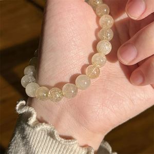 Bracelet en pierre naturelle avec perles de verre colorées pour la prospérité professionnelle – Offre directe usine, conception personnalisée - Product Image 1