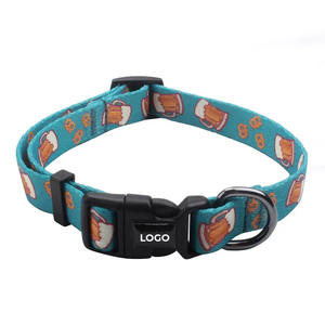 2022 pour Amazon Designer Colliers de chien personnalisés réglables et imperméables fabriqués à partir de polyester et de nylon durables - Product Image 4