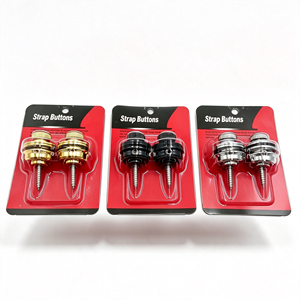 HIVE2pcs/set באיכות גבוהה תפעול קל למכירה חמה חלקי נעילת רצועת גיטרה משלוח מהיר נגד נפילה לחצני נעילת רצועת גיטרה - Product Image 1