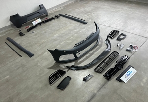 Accessoires de voiture XLstyling conversion facelift bodykit pare-chocs avant avec calandre pour VW Volkswagen <span class=keywords><strong>Golf</strong></span> 6 MK6 à R20 type - Product Image 3