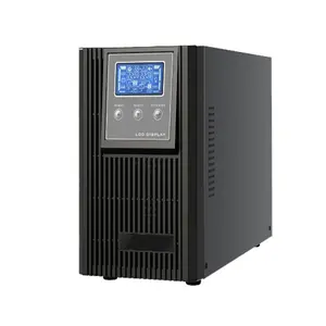 LCD display 3kva high frequency pure sine wave online ups