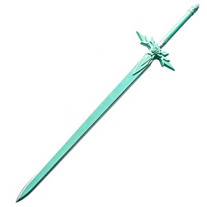Épée en mousse bleue de 110 cm, inspirée de <span class=keywords><strong>Kirito</strong></span> de <span class=keywords><strong>Sword</strong></span> Art Online Alicization, accessoire de cosplay pour les 14 ans et plus - Product Image 2