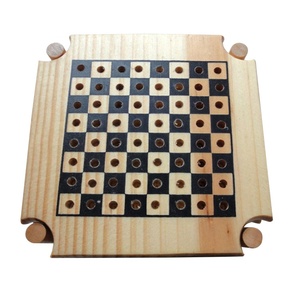 Mini pedine da viaggio in legno <span class=keywords><strong>gioco</strong></span> Mini <span class=keywords><strong>dama</strong></span> - Product Image 2