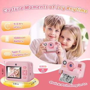 FOREVERBABE Cámara Instantánea para Niños K12PRO con Doble Lente, Video 1080P, MP3, Juegos y Filtros - Regalo de Cumpleaños - Product Image 4