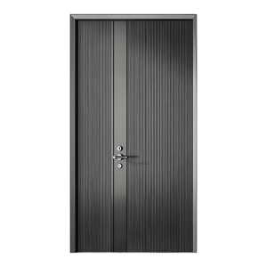Mexin CE Certified Steel Front Entry <strong>Door</strong> with Anti-Theft Feature Modern Design for Hotels Villas &amp; Commercial Use - Product Image 1