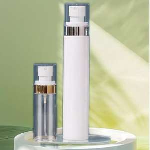 ขวดสเปรย์หมอกสีขาวสำหรับล้าง60 80 100มล. <span class=keywords><strong>ผนัง</strong></span>หนาสเปรย์แอลกอฮอล์ PET แหวนทอง/เงินสำหรับ<span class=keywords><strong>เครื่อง</strong></span>สำอางแชมพูโทนเนอร์ - Product Image 4