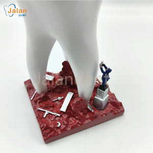 Alla moda sculture dentali regali da scrivania dentaria decorazione dentaria in resina scultura decorazione clinica odontoiatrica - Product Image 6