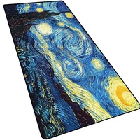 Tapis de souris XXL pour jeux vidéo, antidérapant, base en caoutchouc imperméable, grand format pour ordinateur de bureau, gamer, logo personnalisé en stock, vente en gros