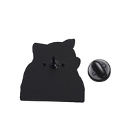 Arc-en-ciel fierté chat émail broche Jésus m'aime trop doigt coeur geste broche revers Badge bijoux cadeau pour les amis
