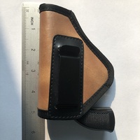 Sarung pistol 4 inci 38 kulit spesial OWB 841 gambar tangan kanan warna cokelat sarung untuk Model Rossi