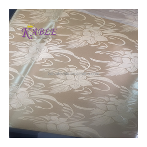 100% poliéster orgánico personalizado moda Digital impresión sedoso lujo satén peso medio para mujeres vestido cortina tela satinada - Product Image 3