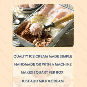 Contrassegno privato prezzo di fabbrica morbido gelato in polvere sapore originale con <span class=keywords><strong>la</strong></span> fermata del tè nella confezione del sacchetto - Product Image 5
