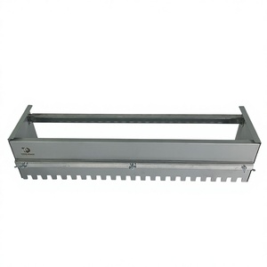 Truelle à encoches industrielle réglable pour le bricolage, outil de pose de carrelage en acier inoxydable, écarteur d'adhésif, longueur 500-1100mm, dents de scie 10/12/15mm - Product Image 1