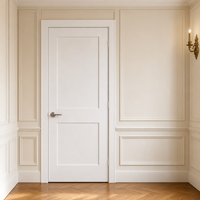 Portes intérieures modernes en MDF style Shaker avec couleurs et dimensions personnalisables pour hôtels, chambres, appartements, villas et centres commerciaux
