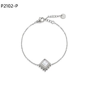 สร้อยข้อมือแฟชั่น P2102 สำหรับผู้หญิง เครื่องประดับคุณภาพสูง - Product Image 1
