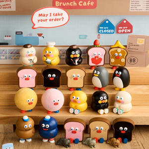 Nueva Llegada Brunch Brothers Chubby Toast Mini Blind Box Juguete de Moda Auténtico Figura Adorable Muñeco Popular Decoración - Product Image 2