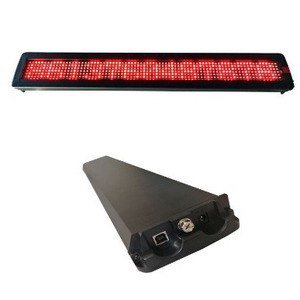 Écran LED matriciel à points unique rouge 7*120 pour porte, écran publicitaire LED unique rouge, fabriqué à Shenzhen - Product Image 5