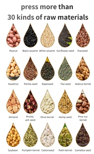 Hướng Dương Hạt Lanh Báo Chí lạnh khai thác dầu máy với nấu ăn lọc dầu - Product Image 5