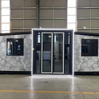 Maison préfabriquée extensible en conteneur, 3, 4 ou 5 chambres, en acier avec isolation, écologique, 20, 30 ou 40 pieds