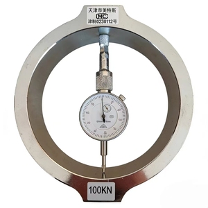 Механическое кольцо для измерения сопротивления грунта 100 кН, лабораторный прибор для определения прочности грунтовых оснований и дорожных покрытий, <span class=keywords><strong>CBR</strong></span>-кольцо для испытаний на нагрузку - Product Image 1