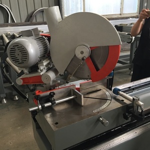 450 mét PVC nhôm hồ sơ đôi cắt miter <span class=keywords><strong>Saw</strong></span> máy với PLC và động cơ cho uPVC chất liệu - Product Image 3