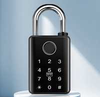 Cadenas intelligent Tuya avec empreinte digitale, mot de passe et clé, déverrouillage étanche IP65 pour extérieur, contrôle par application, pour porte en laiton, service OEM ODM