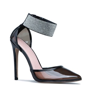 Verano de 2020 sexy simple de brillo de tacón alto damas claro Sandalias de tacón - Product Image 3