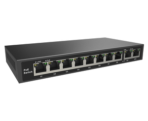 Switch PoE Gigabit No Administrado con 10 Puertos RJ45 de 10/100/1000M - Product Image 3