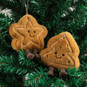 Colgante de Peluche Estrella de Navidad, Adorno Festivo para Árbol y Llavero para Bolso, Accesorio de Regalo Suave y Relleno para Decoración Navideña, Novedad 2025 - Product Image 2