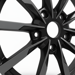 Envíenos su foto, fabricamos ruedas forjadas multirradio de dos tonos con cara mecanizada a medida. - Product Image 4