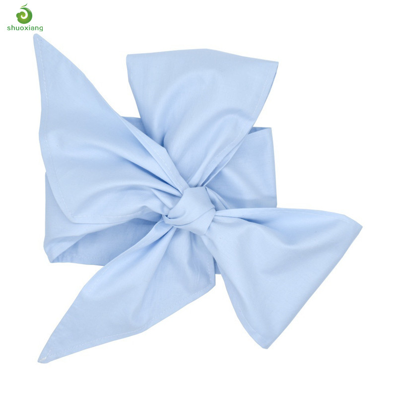 Newborn Baby Swaddle Sash With Cute Big Solid Color Bow Knot Baby Swaddle Decoration Photo Prop