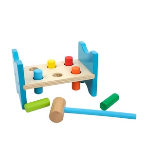 Jouets pour enfants nouveau <span class=keywords><strong>2018</strong></span> style jouets en bois jouets éducatifs marteau - Product Image 1